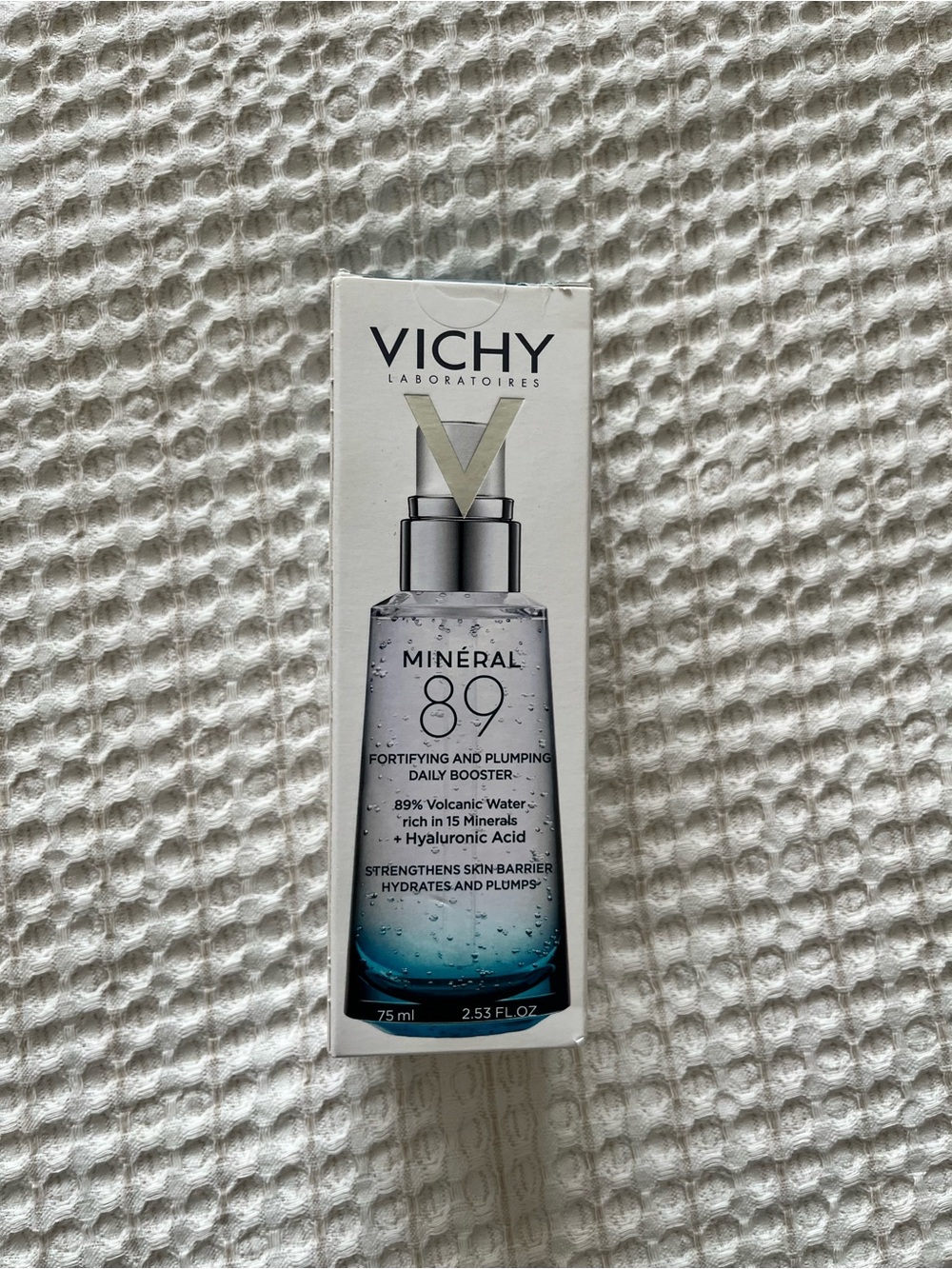 Vichy Mineral 89 Fortifying & Plumping Daily Booster - Clear/Blue